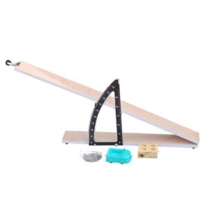מישור משופע +מד זווית + אביזרים
